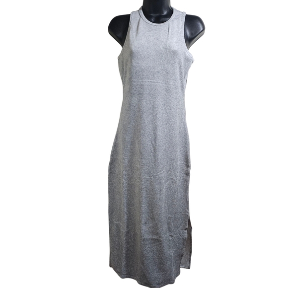 NWT Juicy Couture Velour Tank Dress Small Gray - Picture 1 of 8